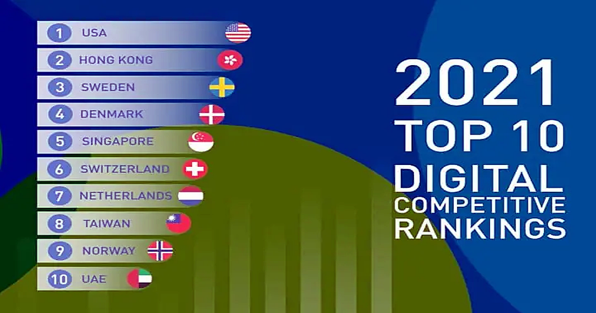 日本のデジタル競争力＿世界で28位