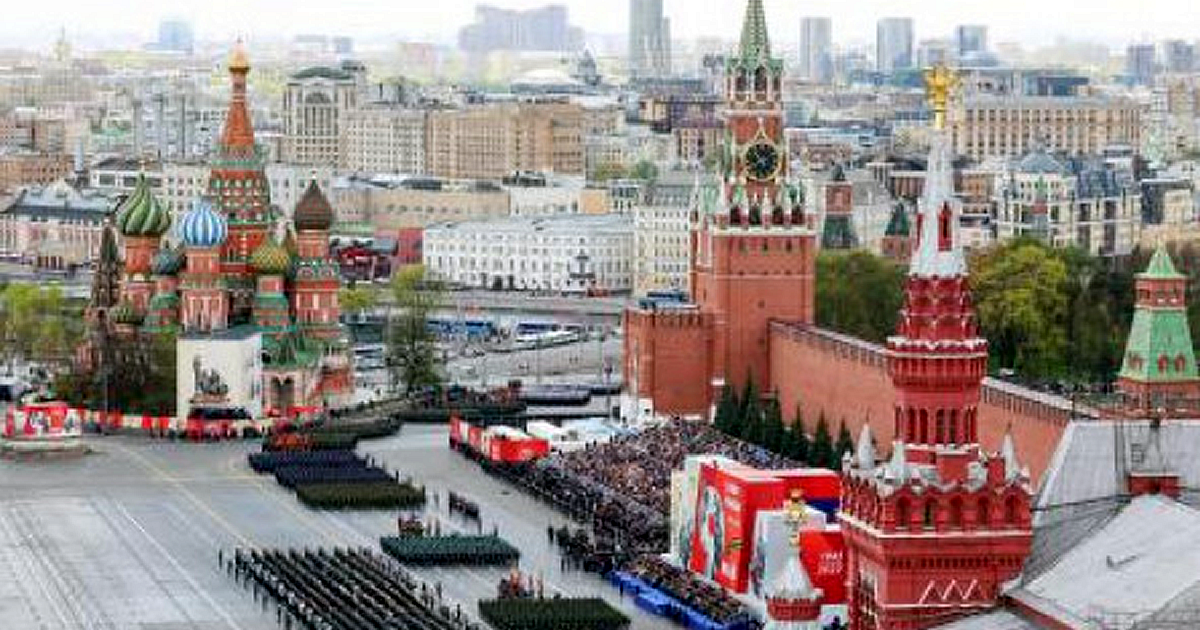 プーチン大統領　戦勝記念式典で宣戦布告などの発言なし