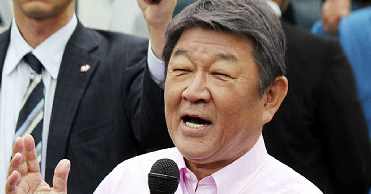 自民・茂木幹事長が街頭演説で「少子化対策」