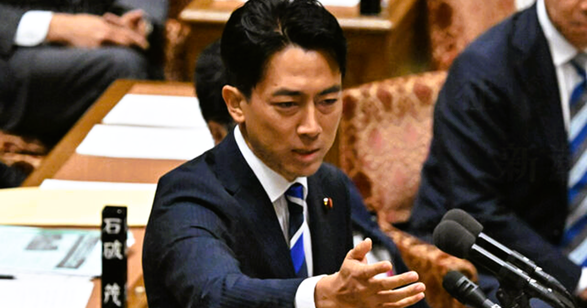 総裁選の“台風の目”となっている小泉進次郎氏