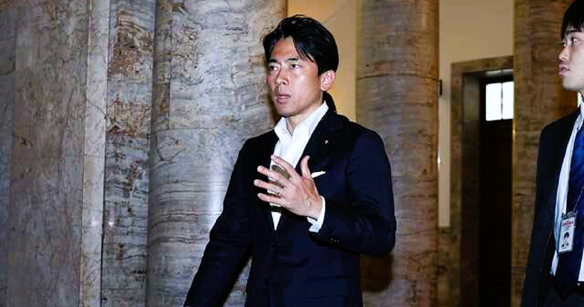 小泉進次郎氏で、ほぼ決まりでしょう。