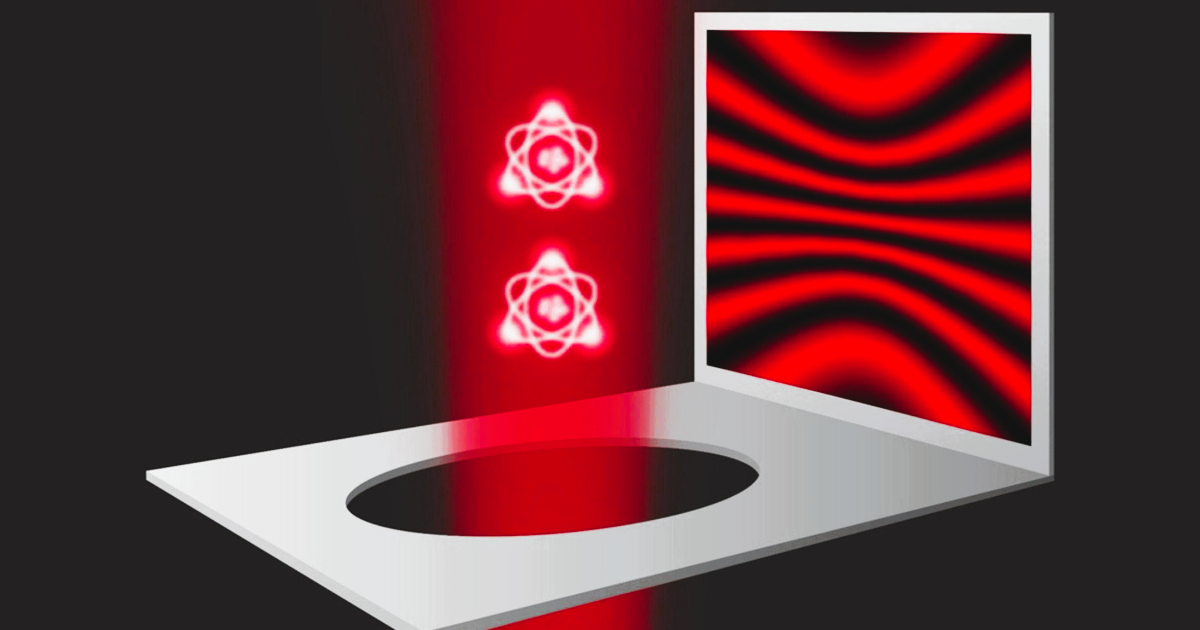 有名な二重スリット実験は、量子の本質だけを取り出しても成り立つ