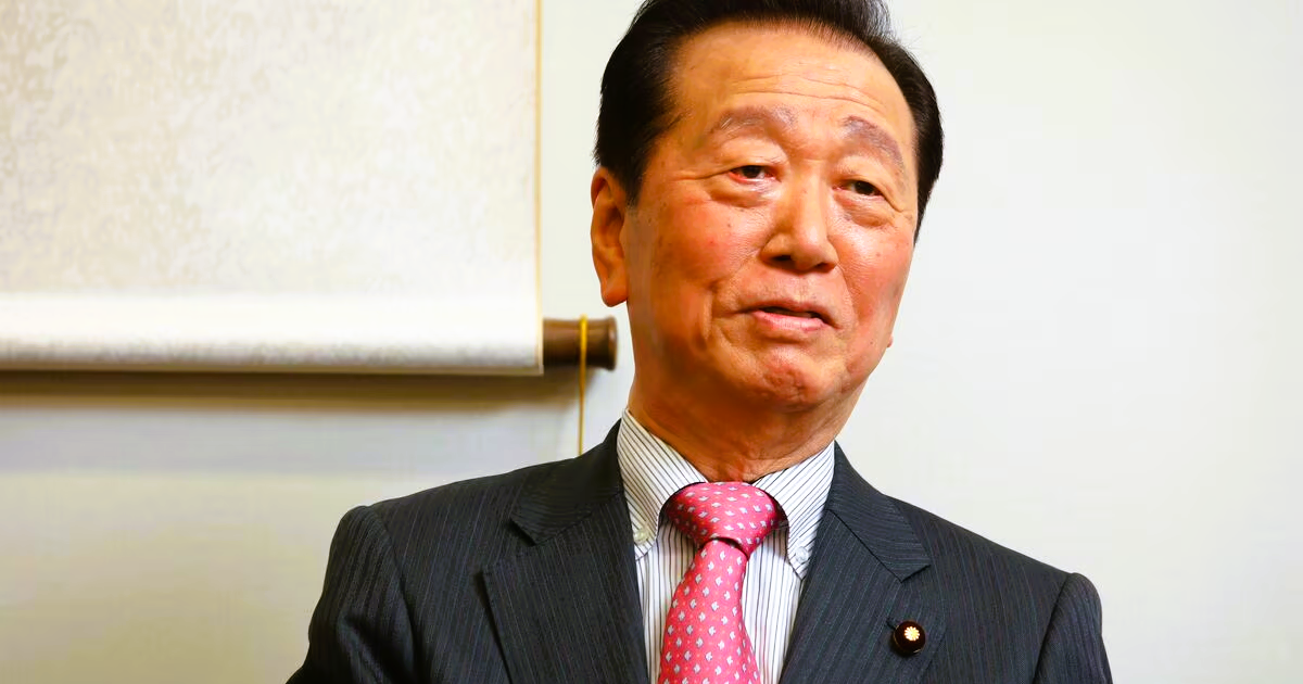 〝政界の壊し屋〟の異名を持つ立憲民主党の小沢一郎氏