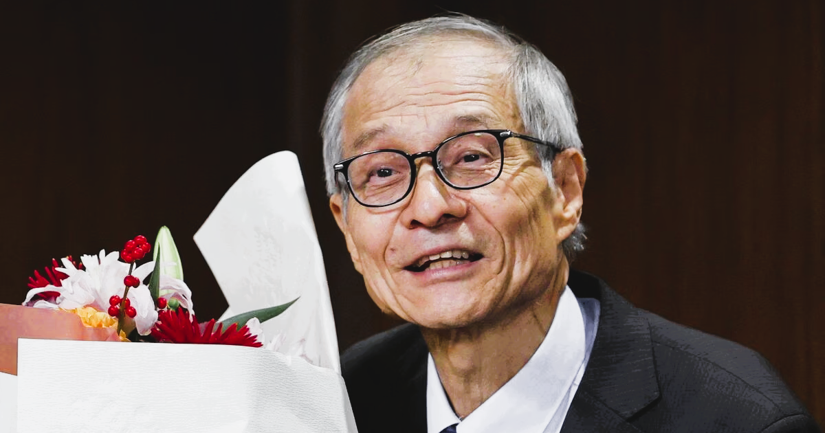 ノーベル化学賞を受賞した硤合憲三氏